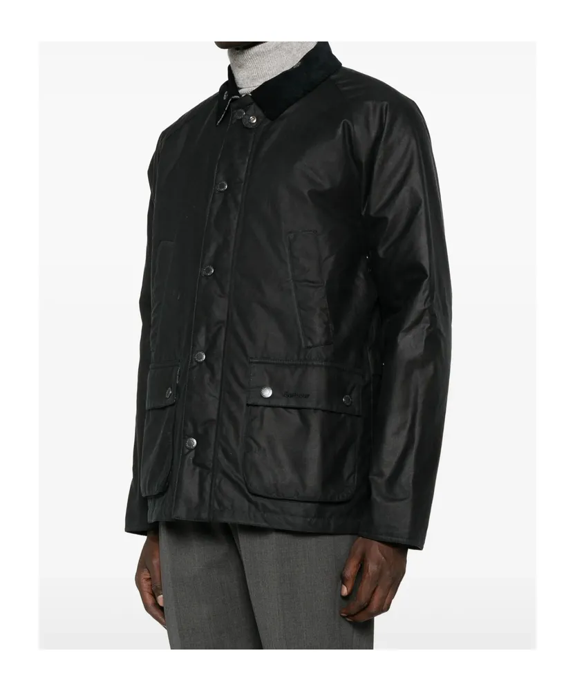Crinkled Finish Shirt Jacket