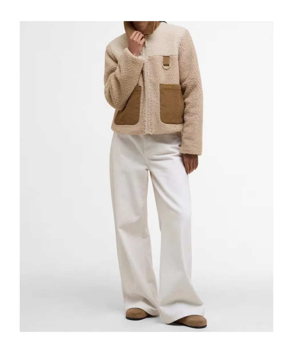 Corduroy-Collar Jacket
