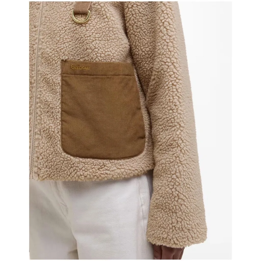 Corduroy-Collar Jacket