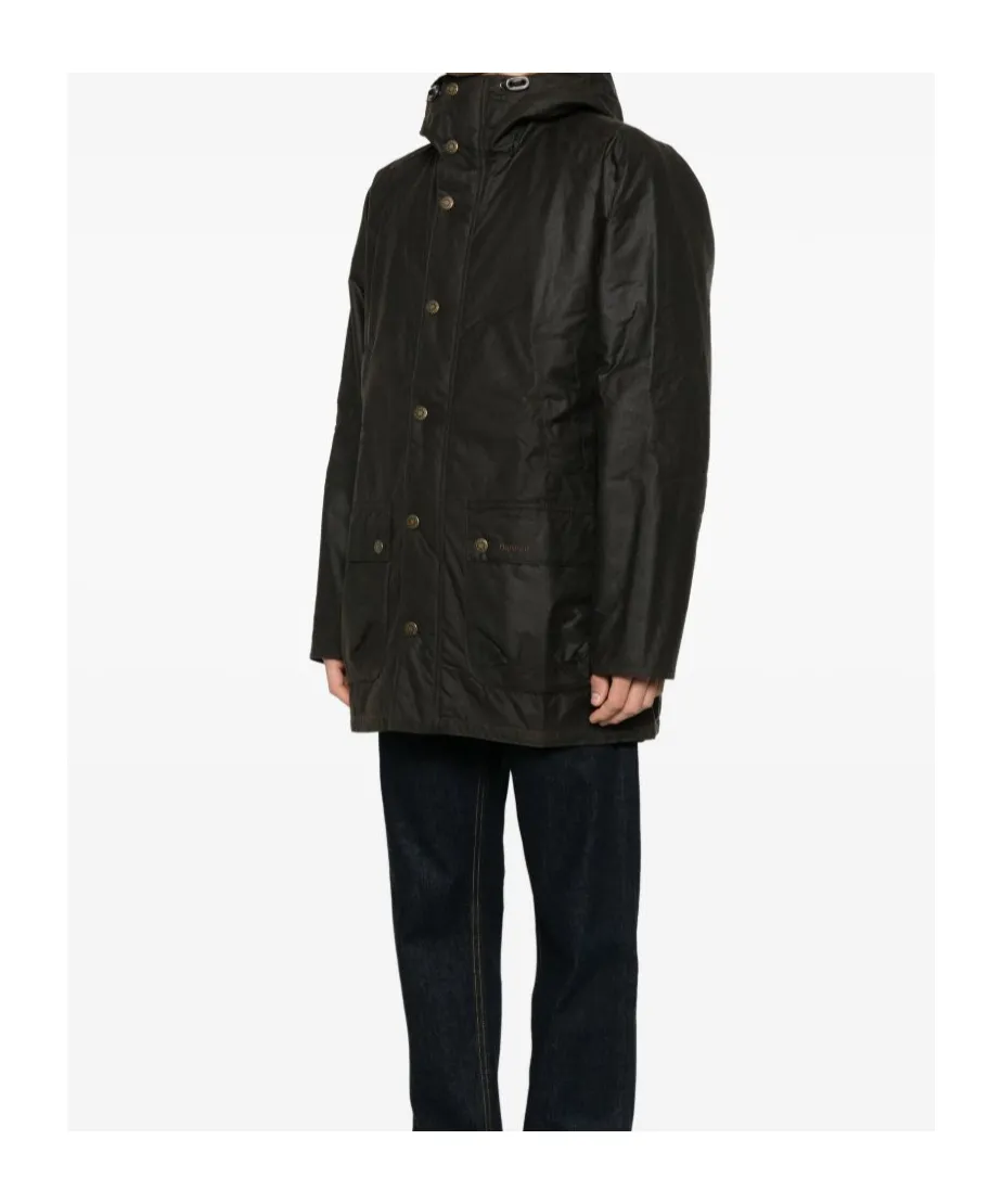 Hooded Snap-Fit Coat