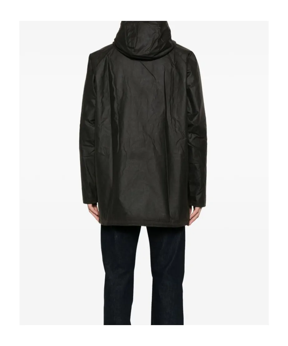 Hooded Snap-Fit Coat