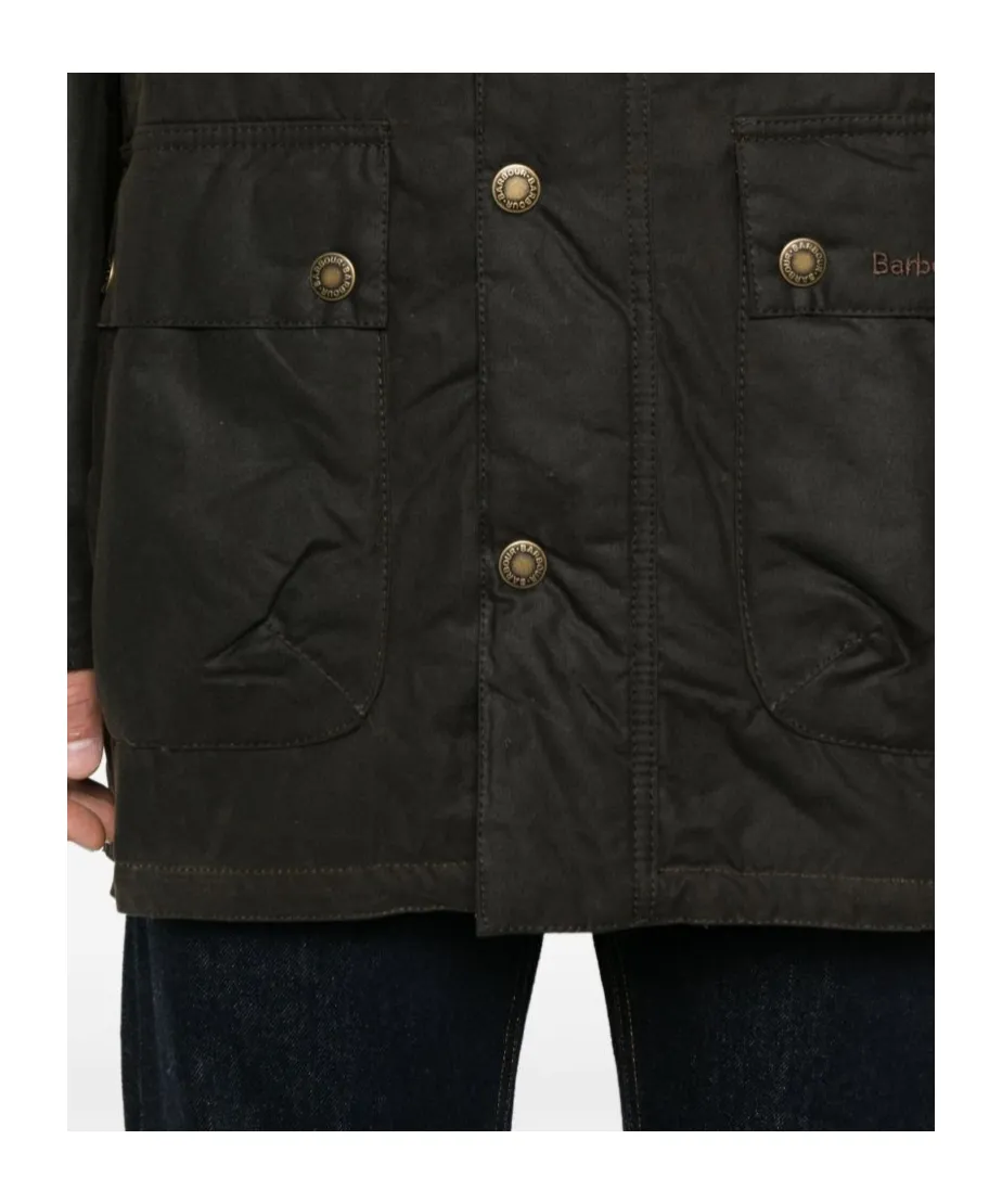Hooded Snap-Fit Coat