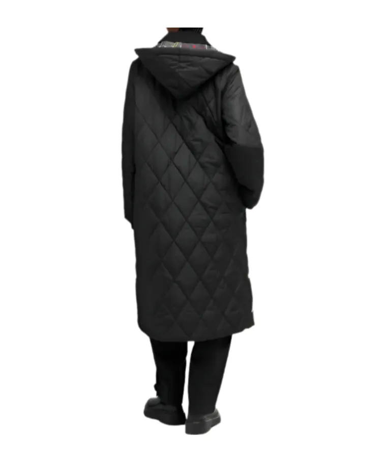 Quilted Hooded Coat