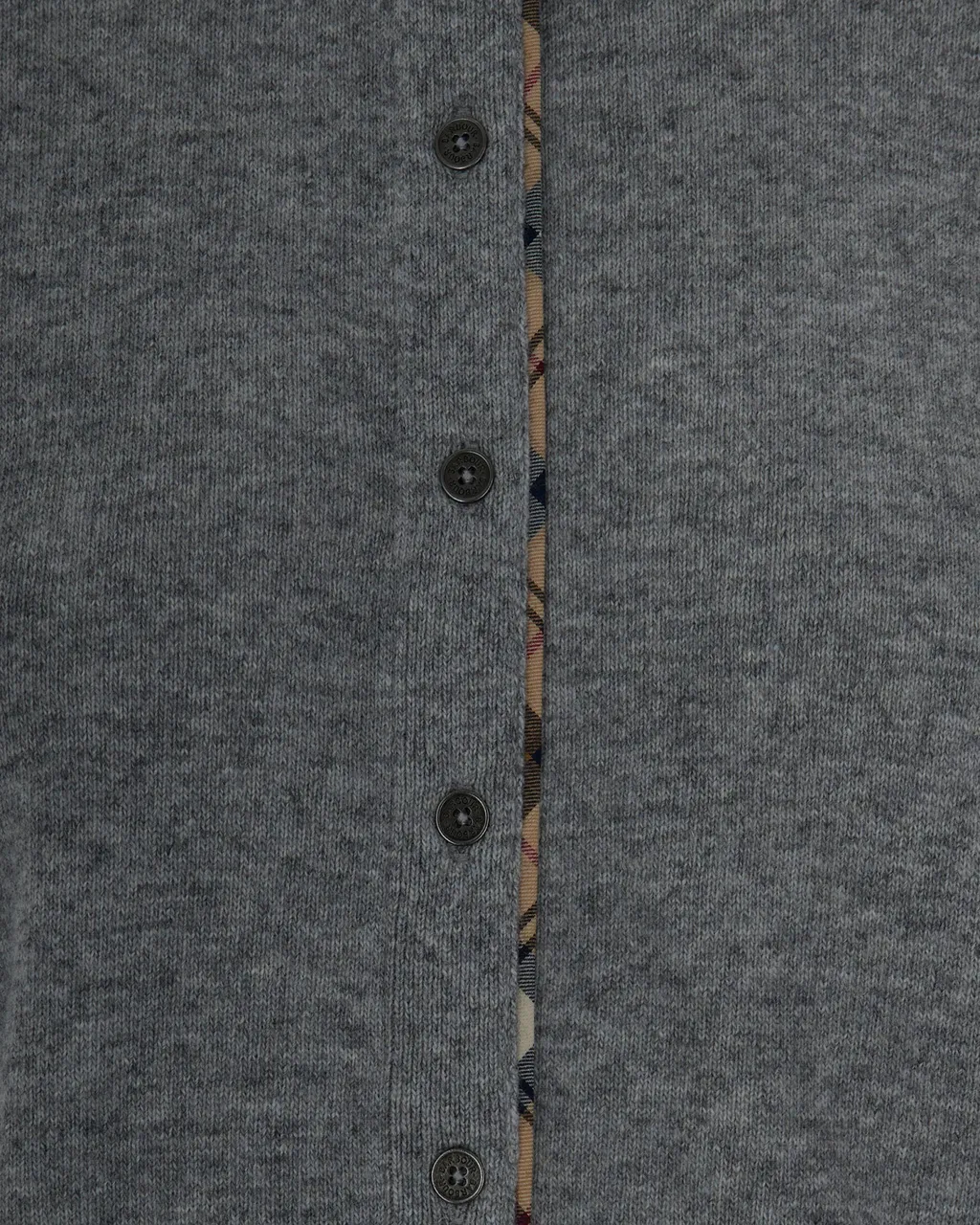 Elbow-Patch Buttoned Cardigan