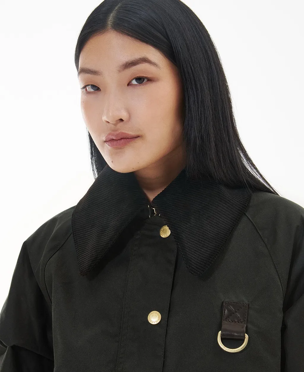 Logo Embroidered Long-Sleeve Jacket