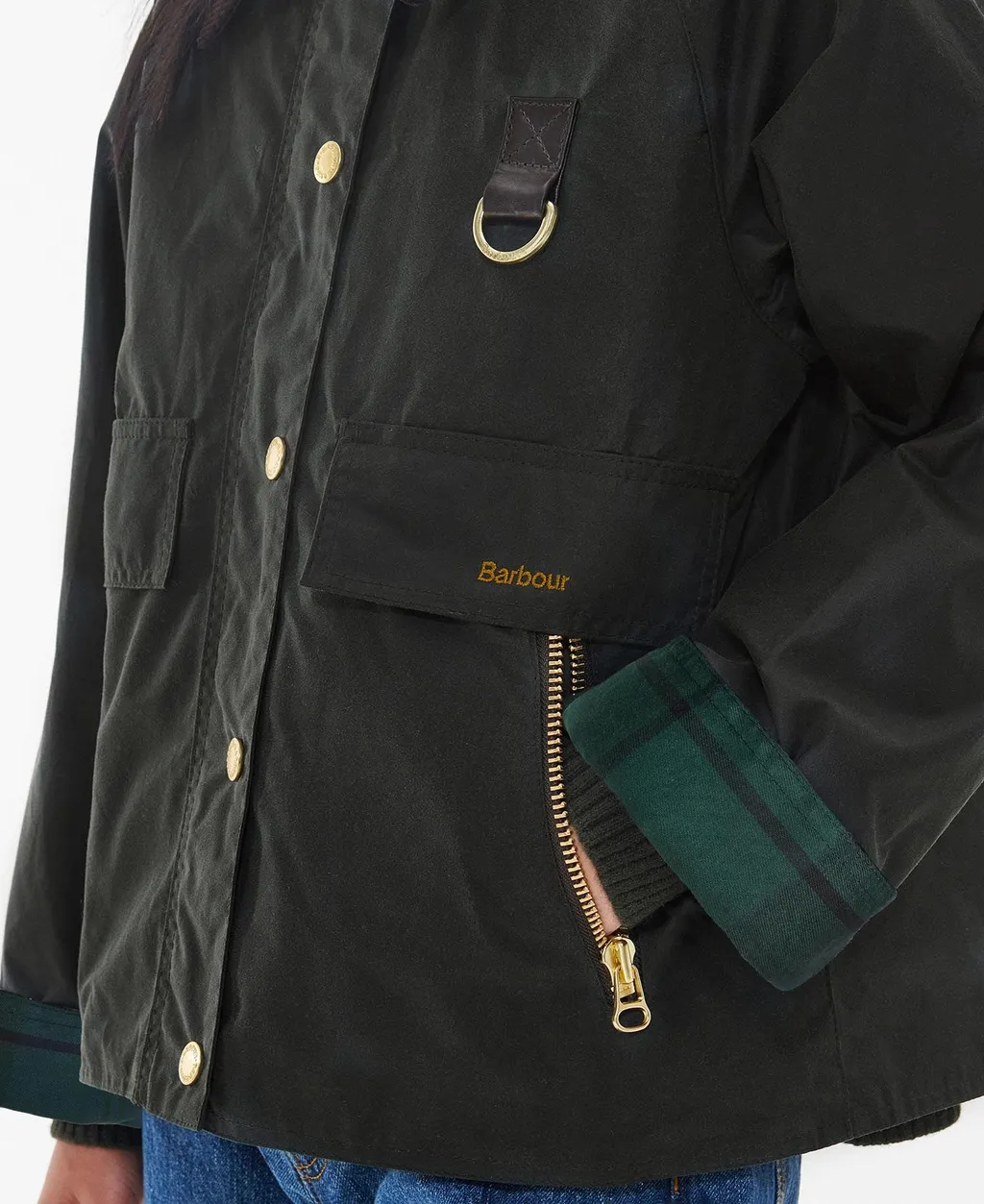 Logo Embroidered Long-Sleeve Jacket