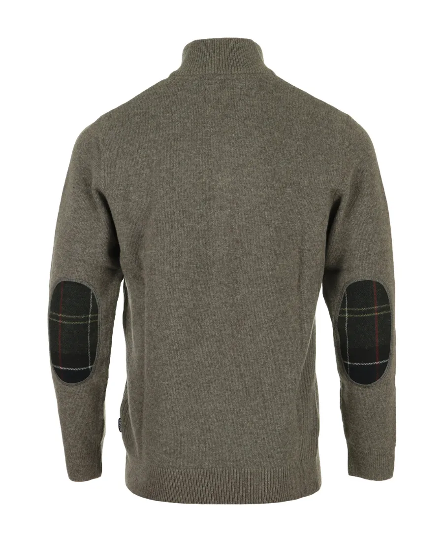 High-Neck Knitted Jumper