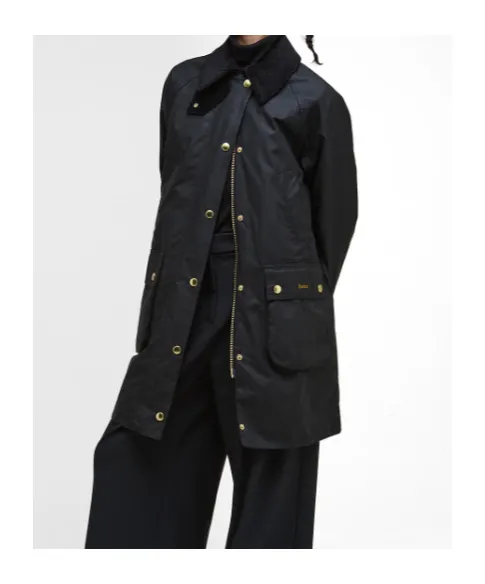 Long Beadnell Straight Hem Coat