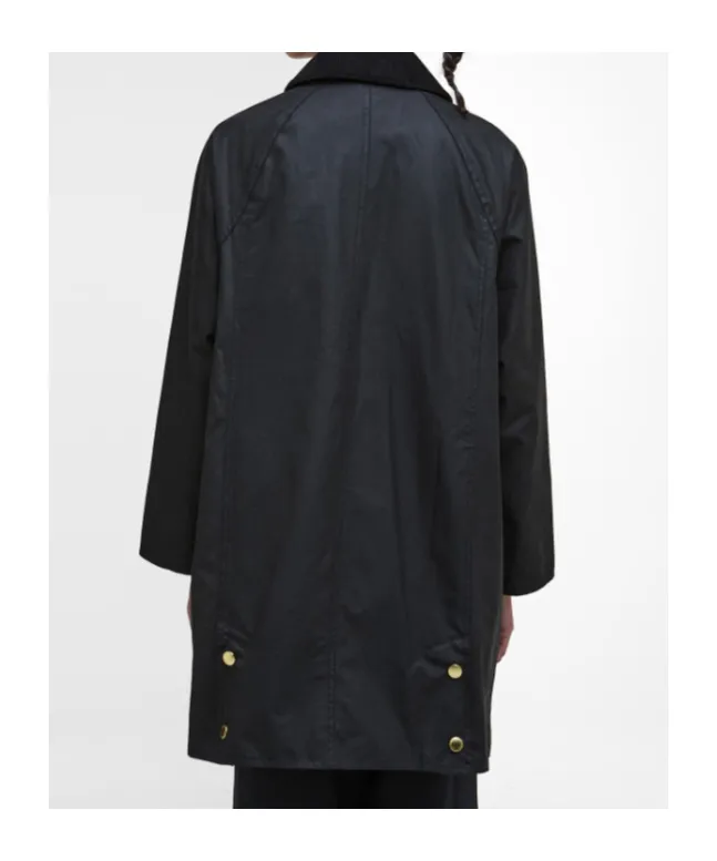 Long Beadnell Straight Hem Coat