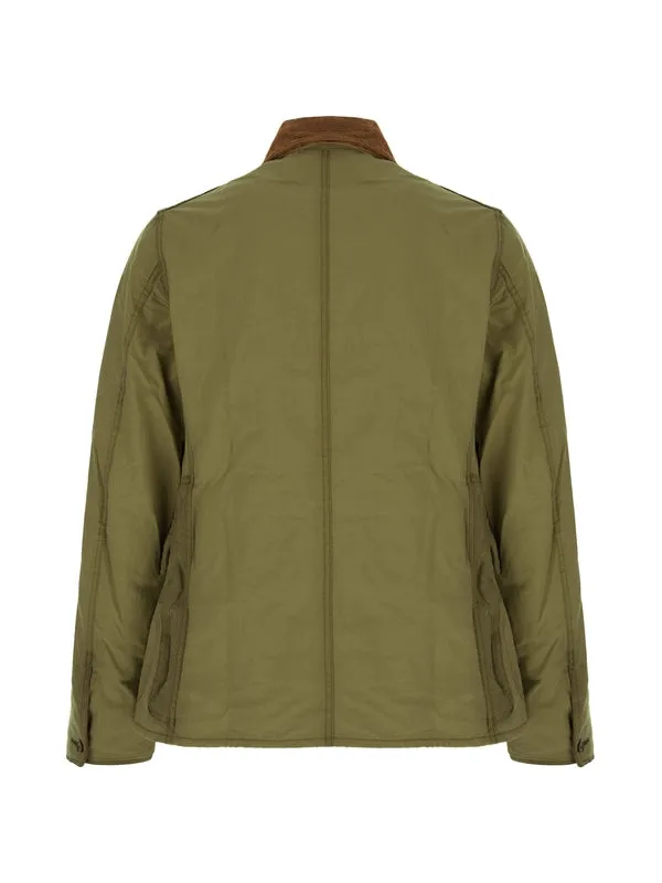 Corduroy-Collar Jacket