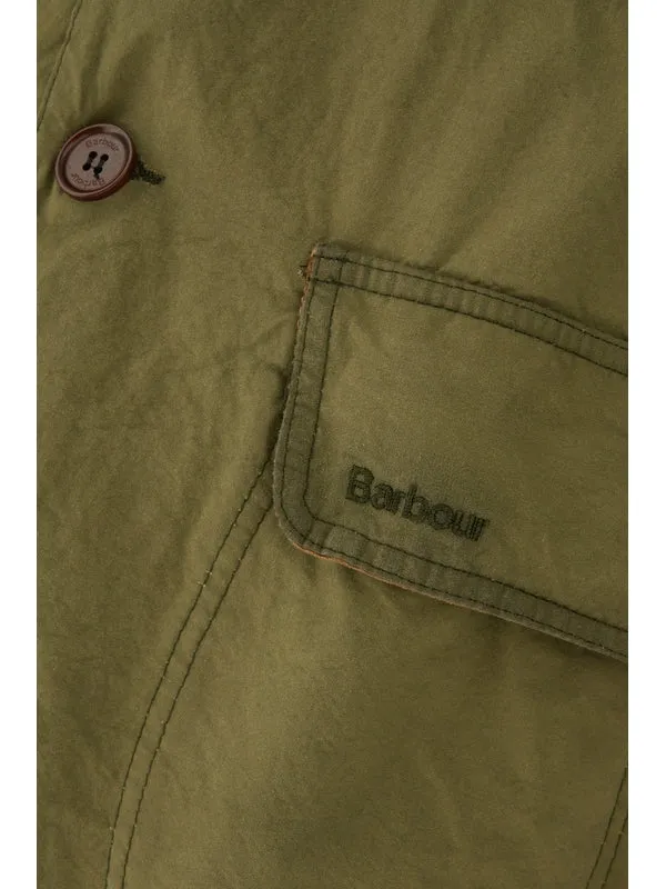 Corduroy-Collar Jacket
