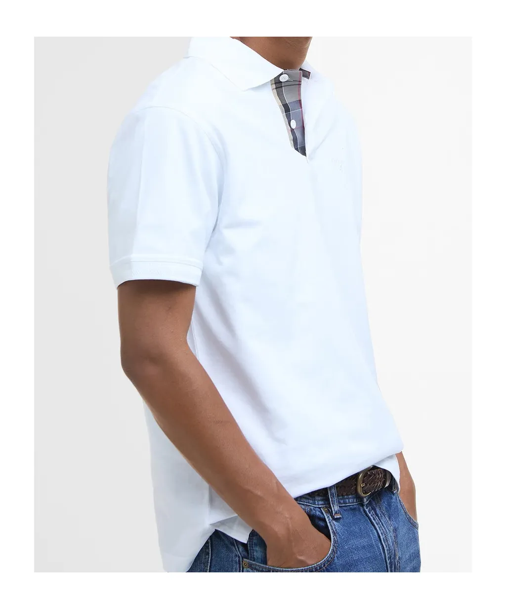 Tartan Piqué Polo Shirt