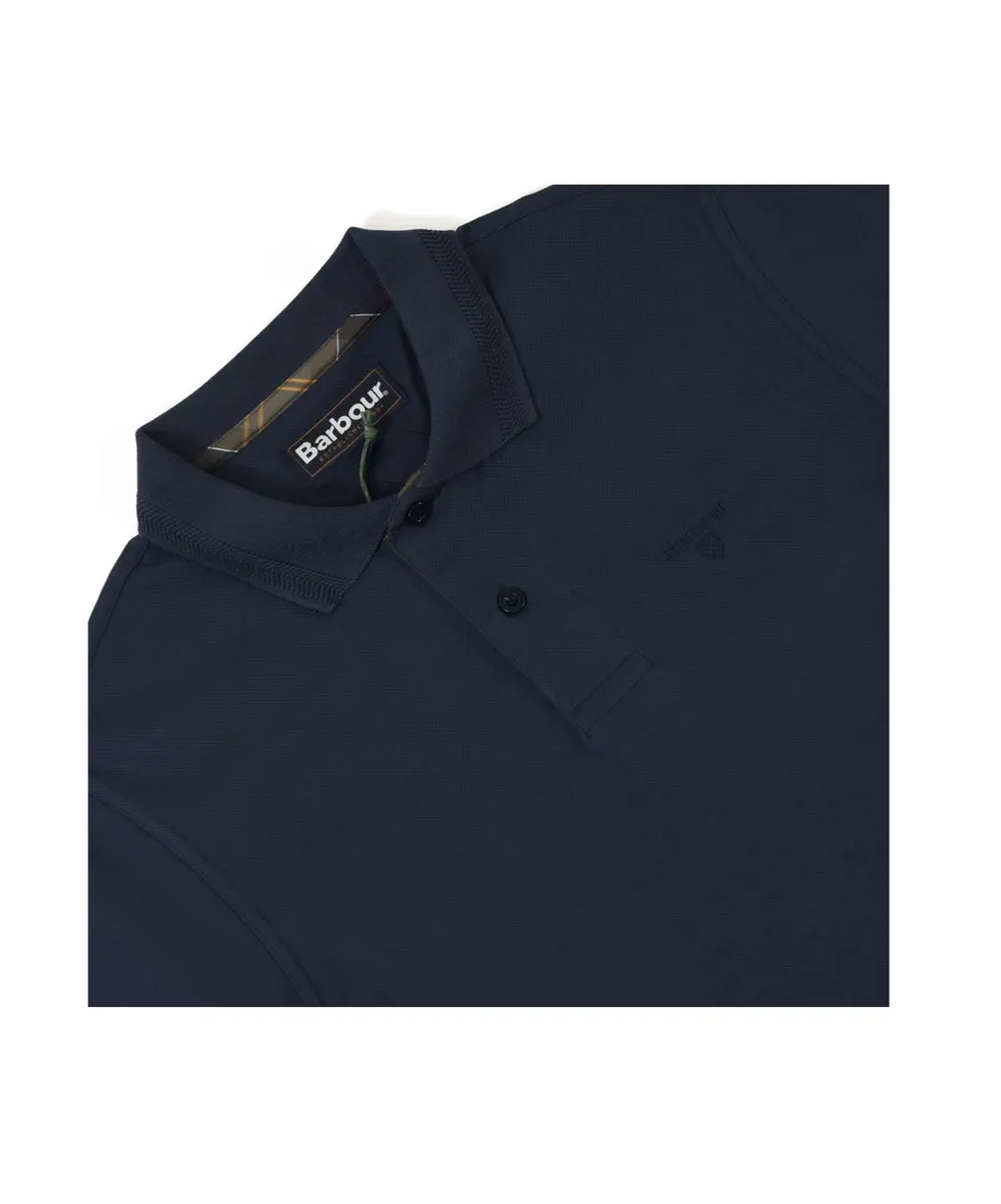 Tartan Piqué Polo Shirt
