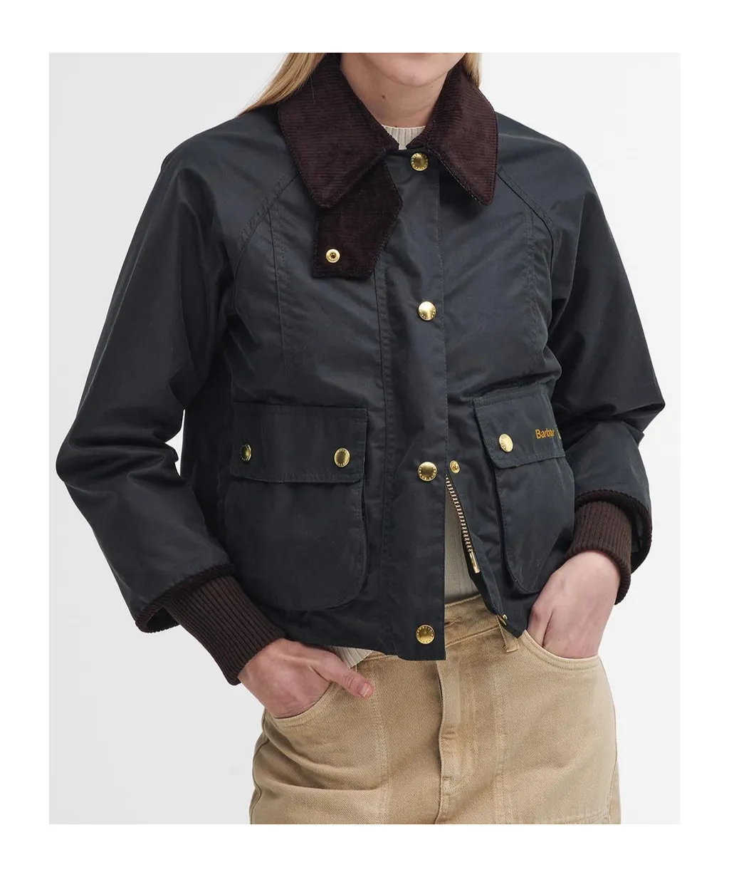 Beadnell Waxed Cropped Jacket