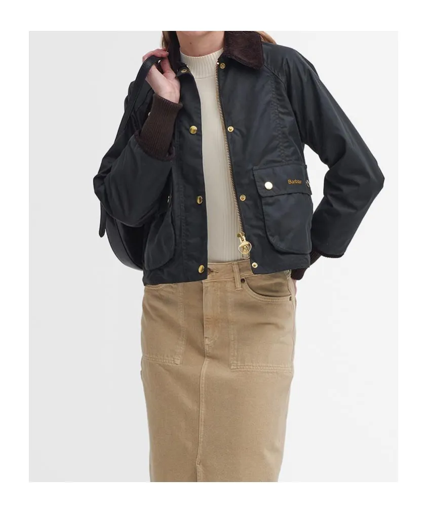 Beadnell Waxed Cropped Jacket