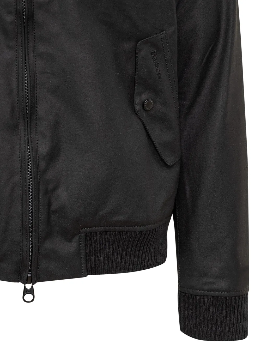 X Baracuta G4 Wax-Coated Zipped Jacket