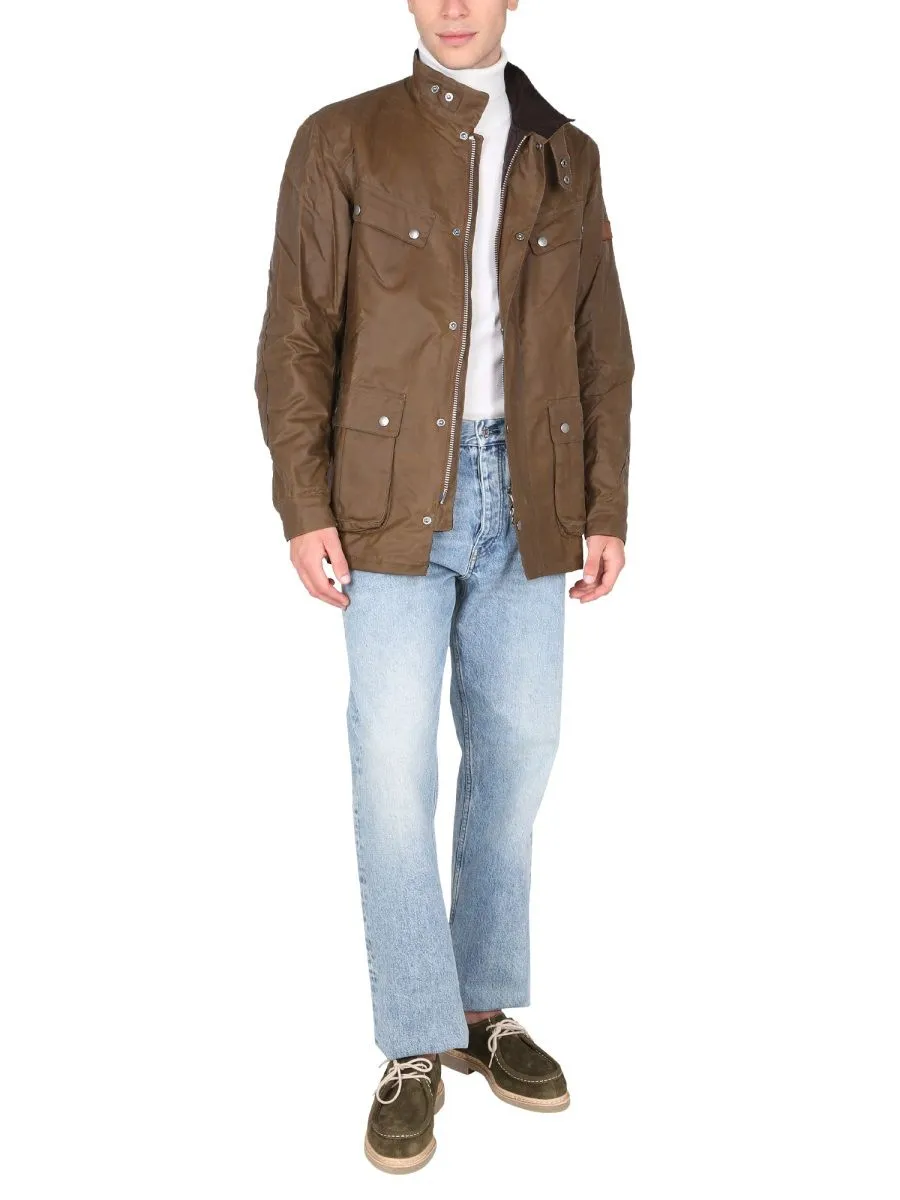 Right-Collar Casual Jacket