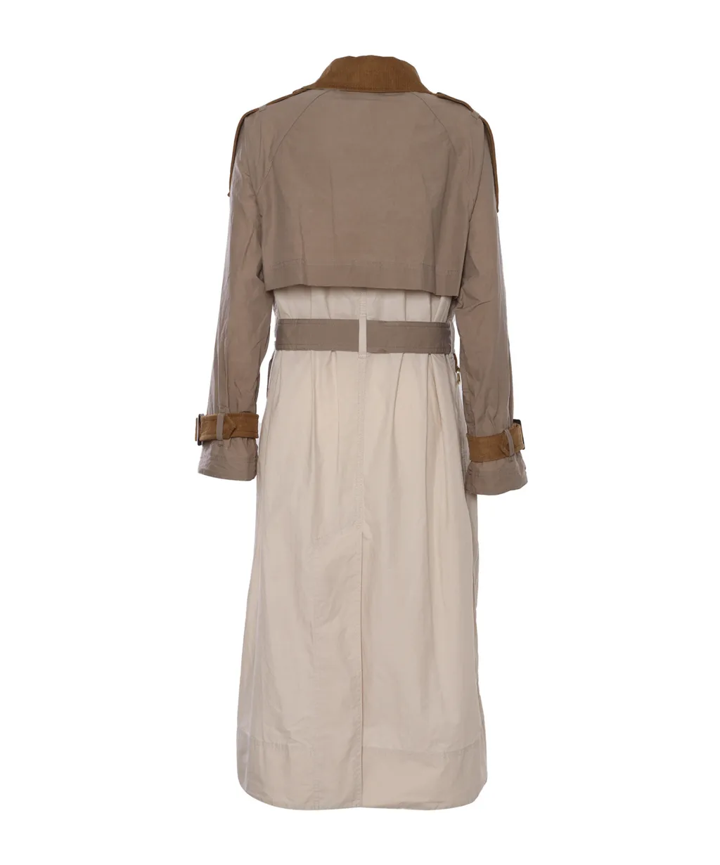 Double-Breasted Trench Coat