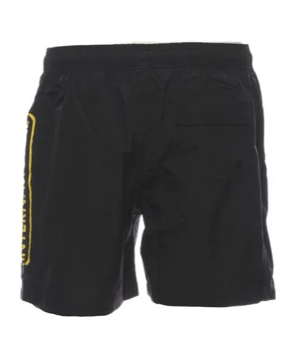 Logo Printed Drawstring Swim Shorts