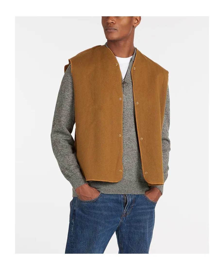 Warm Pile Press-Stud Reversible Vest