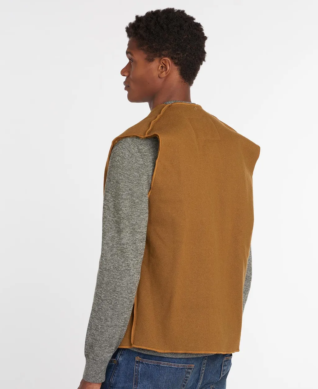 Warm Pile Press-Stud Reversible Vest