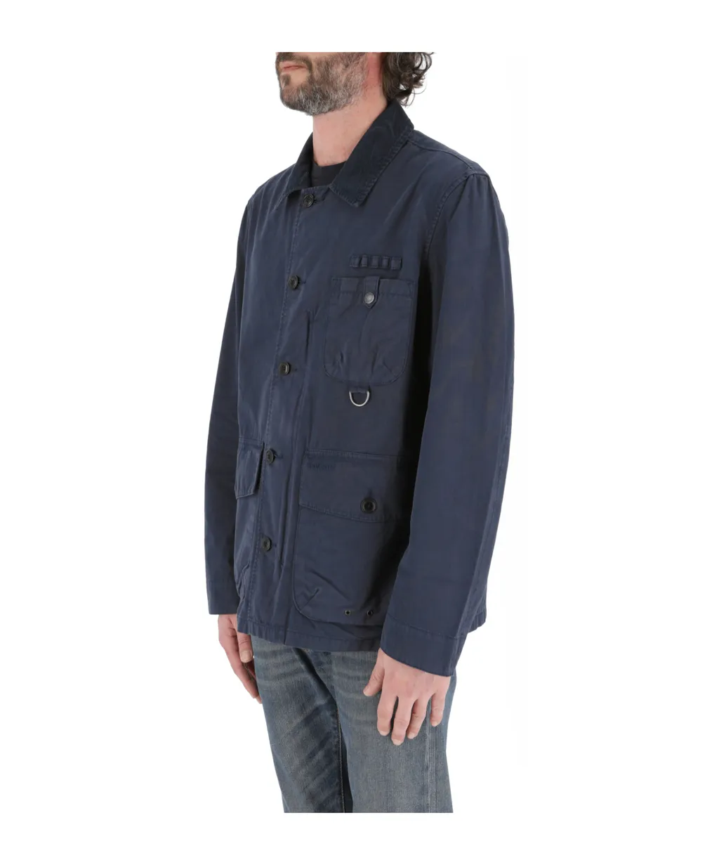 Pocket Detailed Military Shirt Jacket