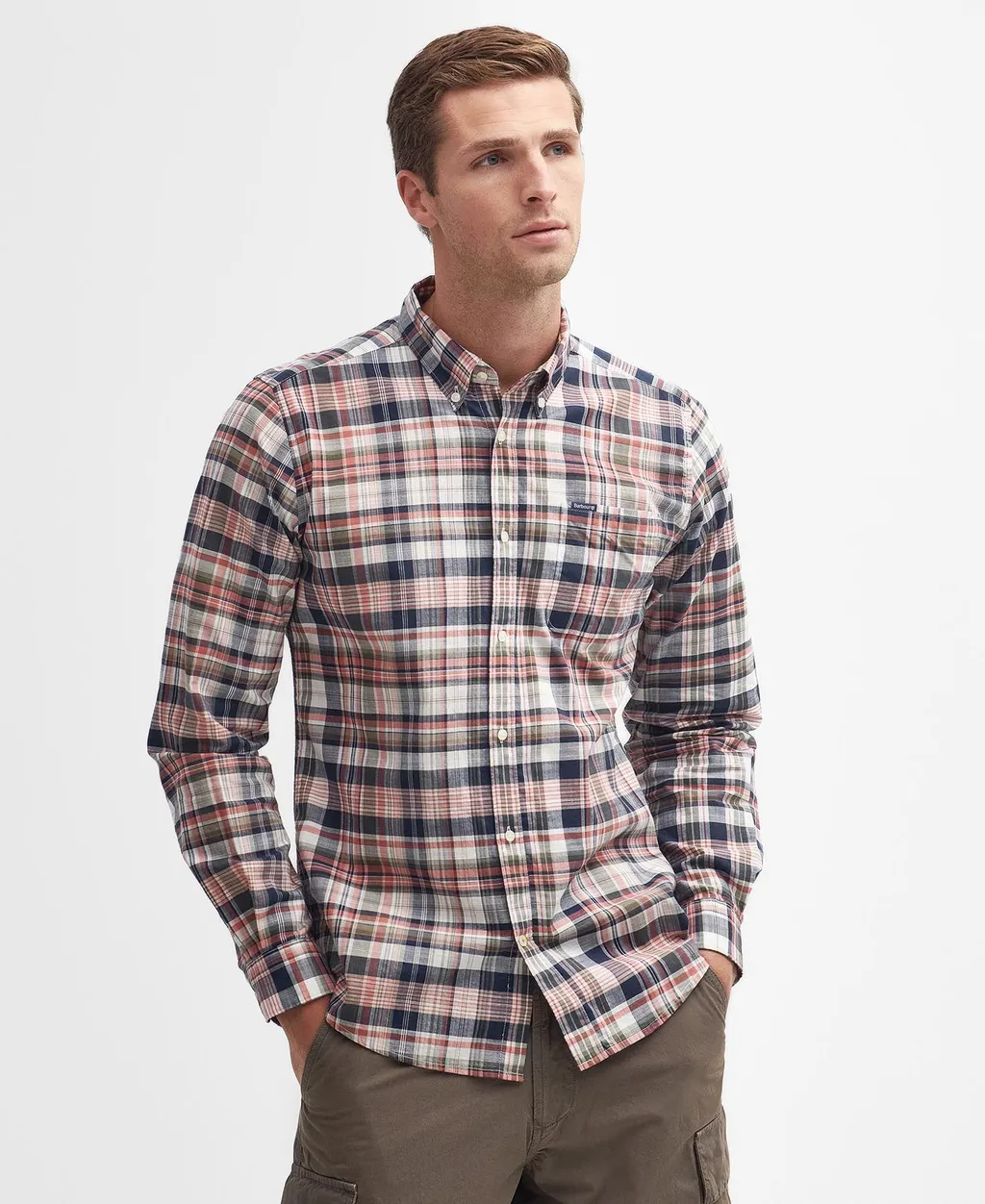 Plaid-Check Cotton Shirt
