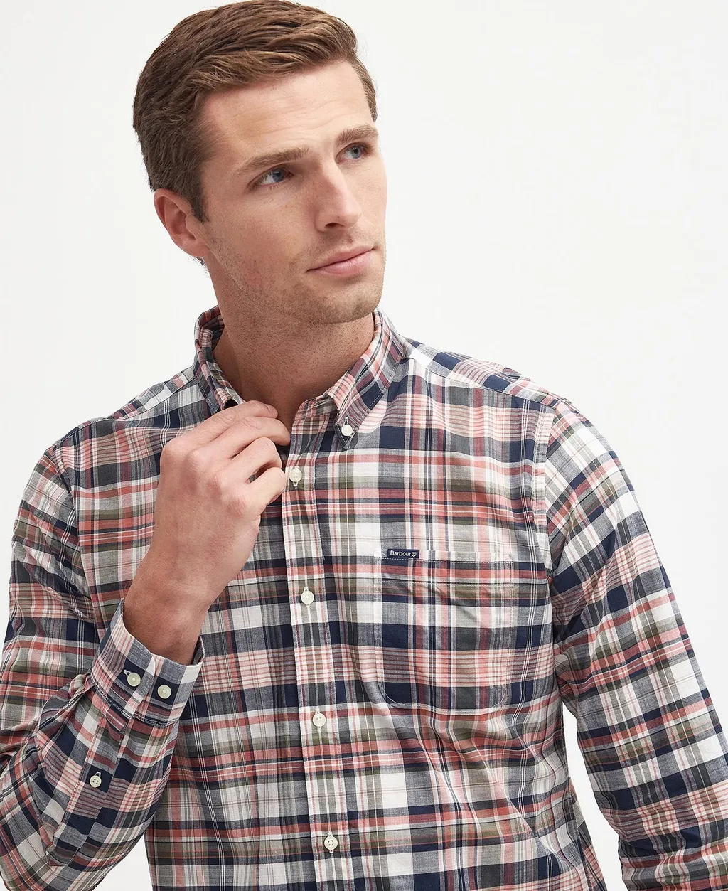 Plaid-Check Cotton Shirt