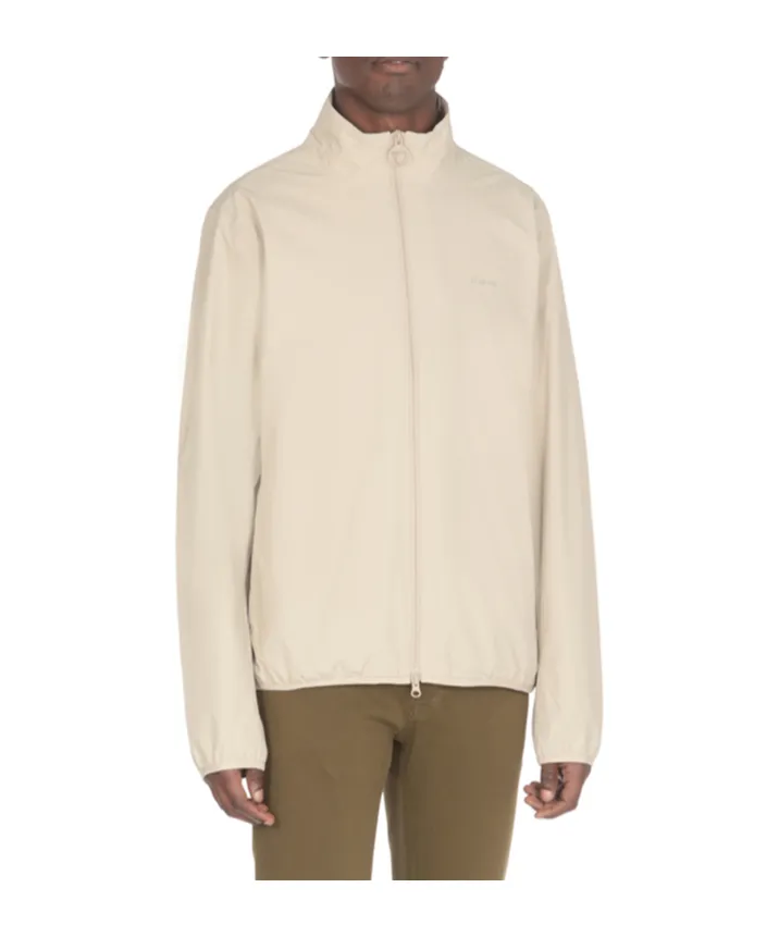 Logo Embroidered Zipped Jacket