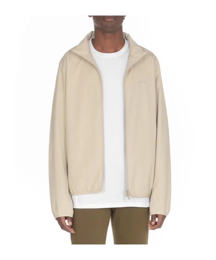 Logo Embroidered Zipped Jacket