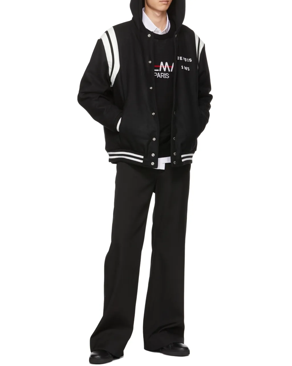 Intarsia Logo Jumper