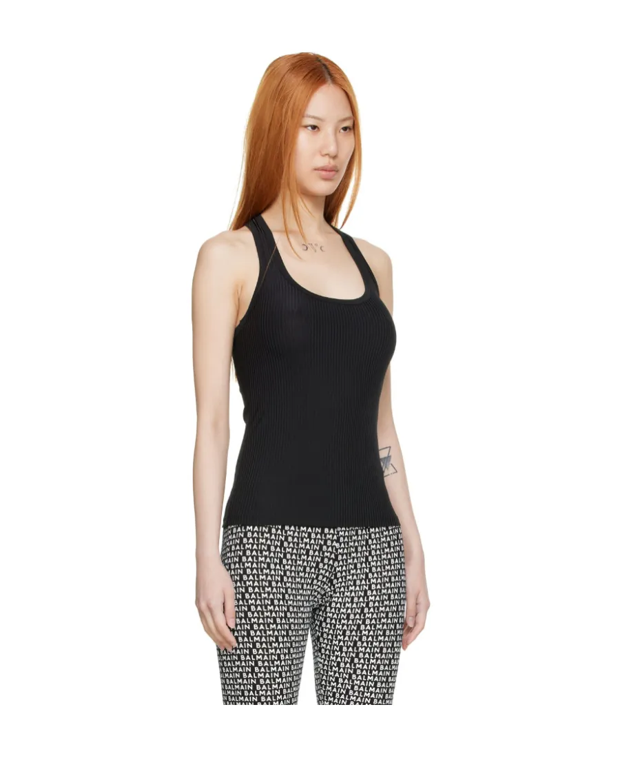 Black Nylon Vest