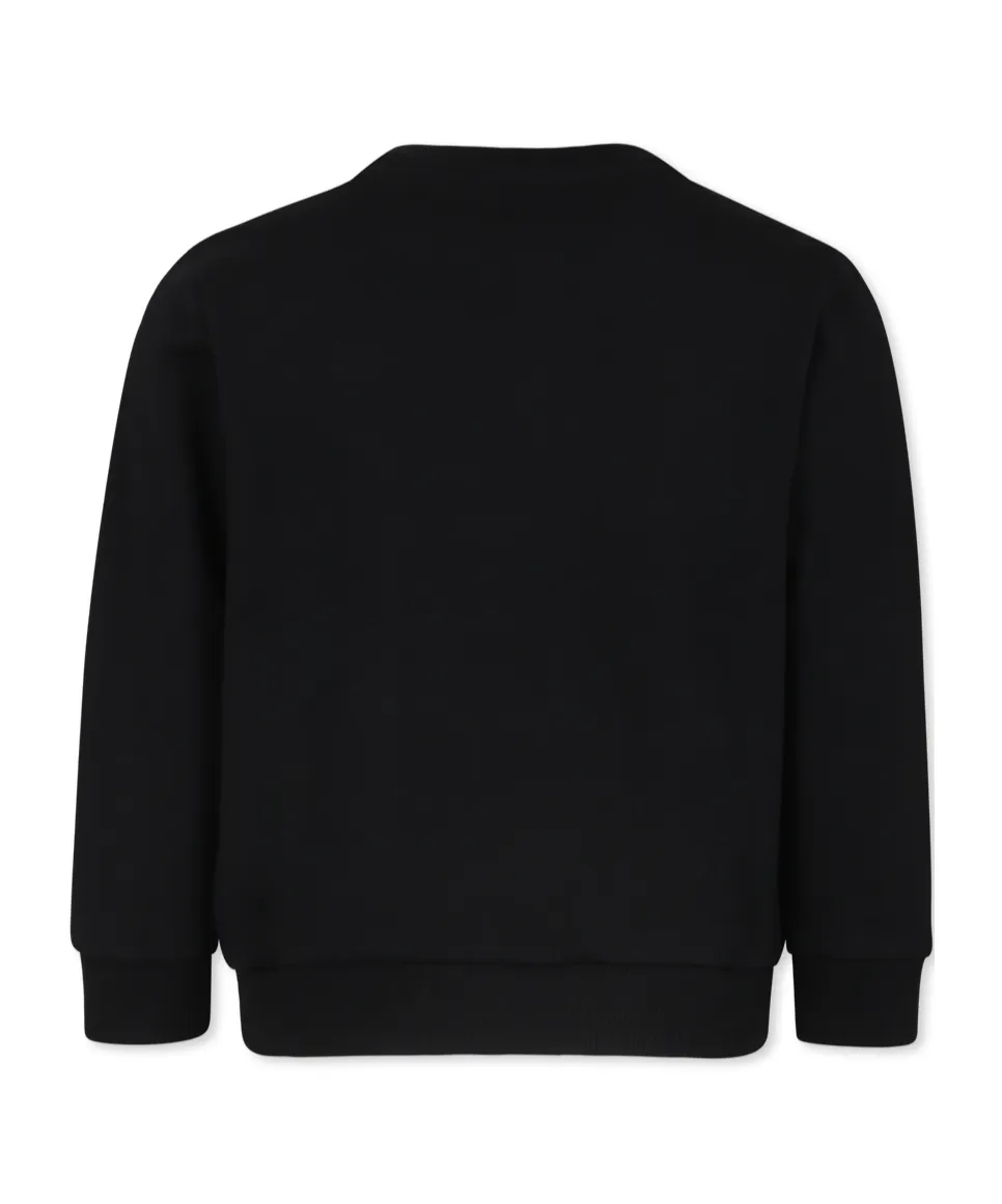 Logo Embroidered Jersey Sweatshirt