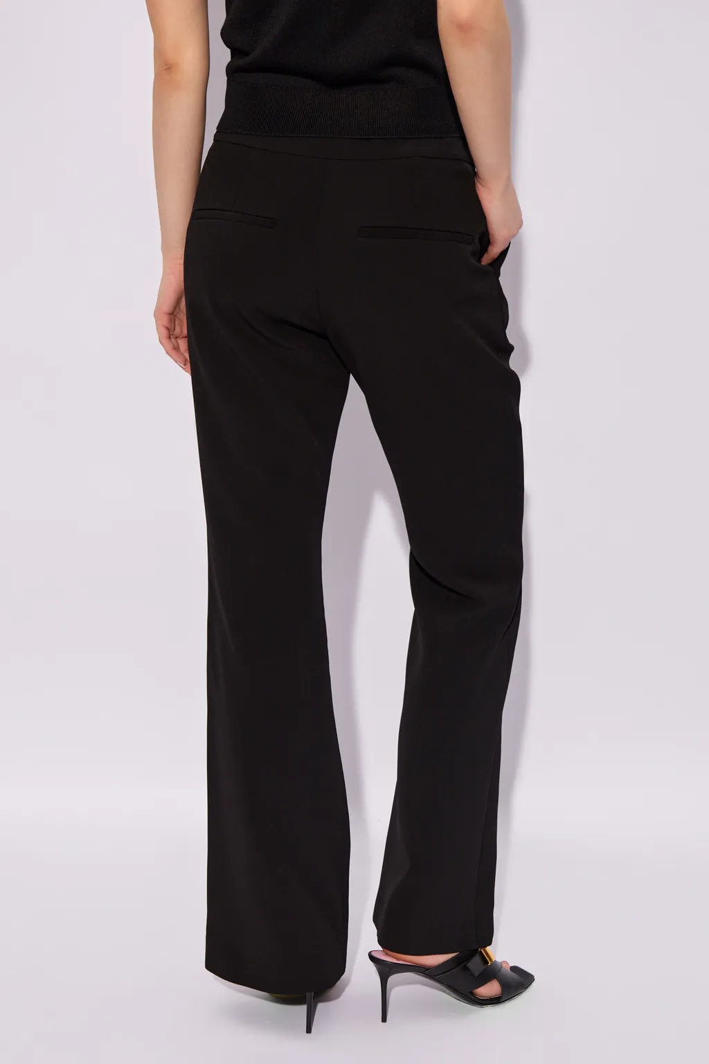 Straight Leg Tailored Pants