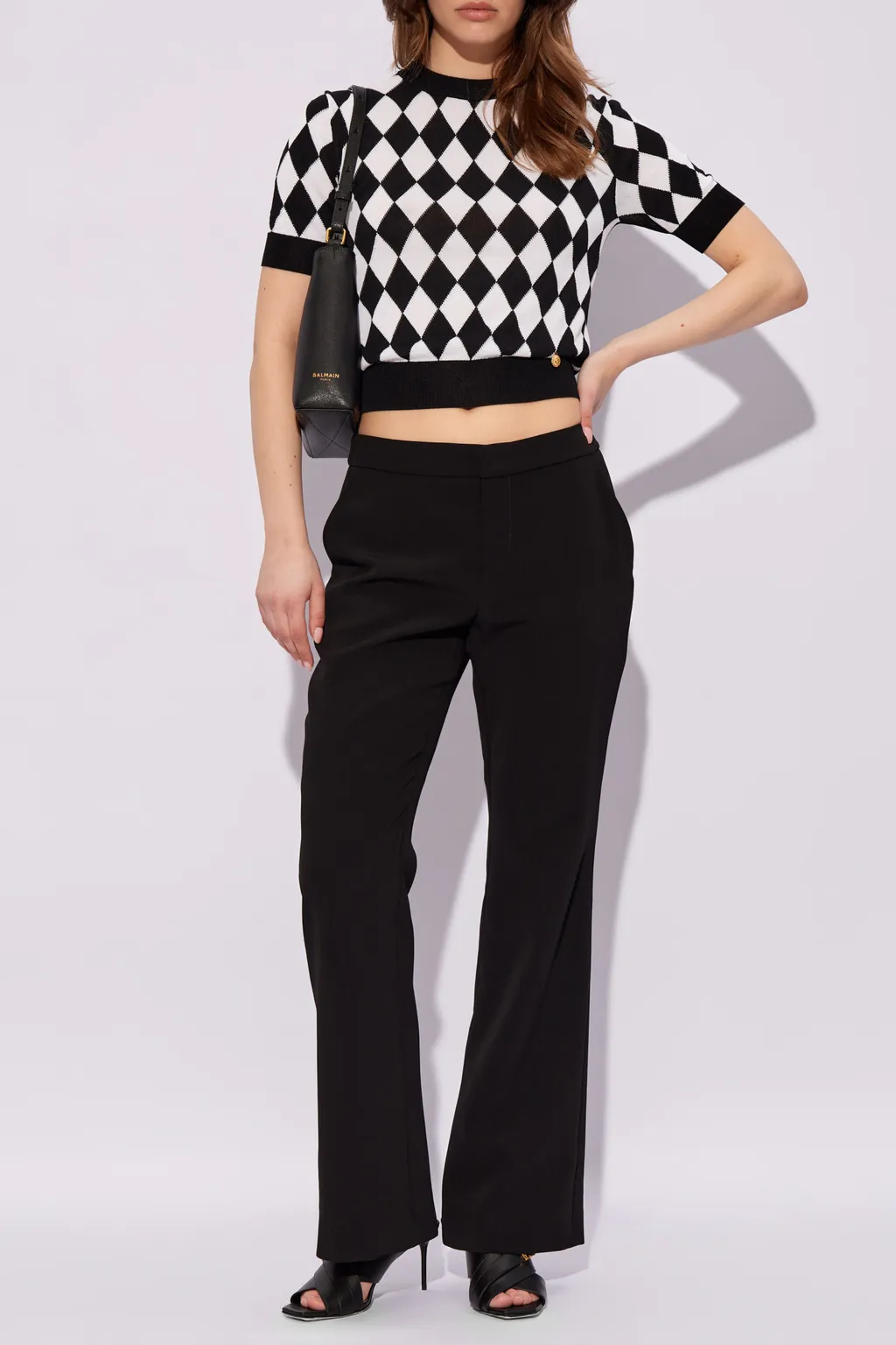 Straight Leg Tailored Pants