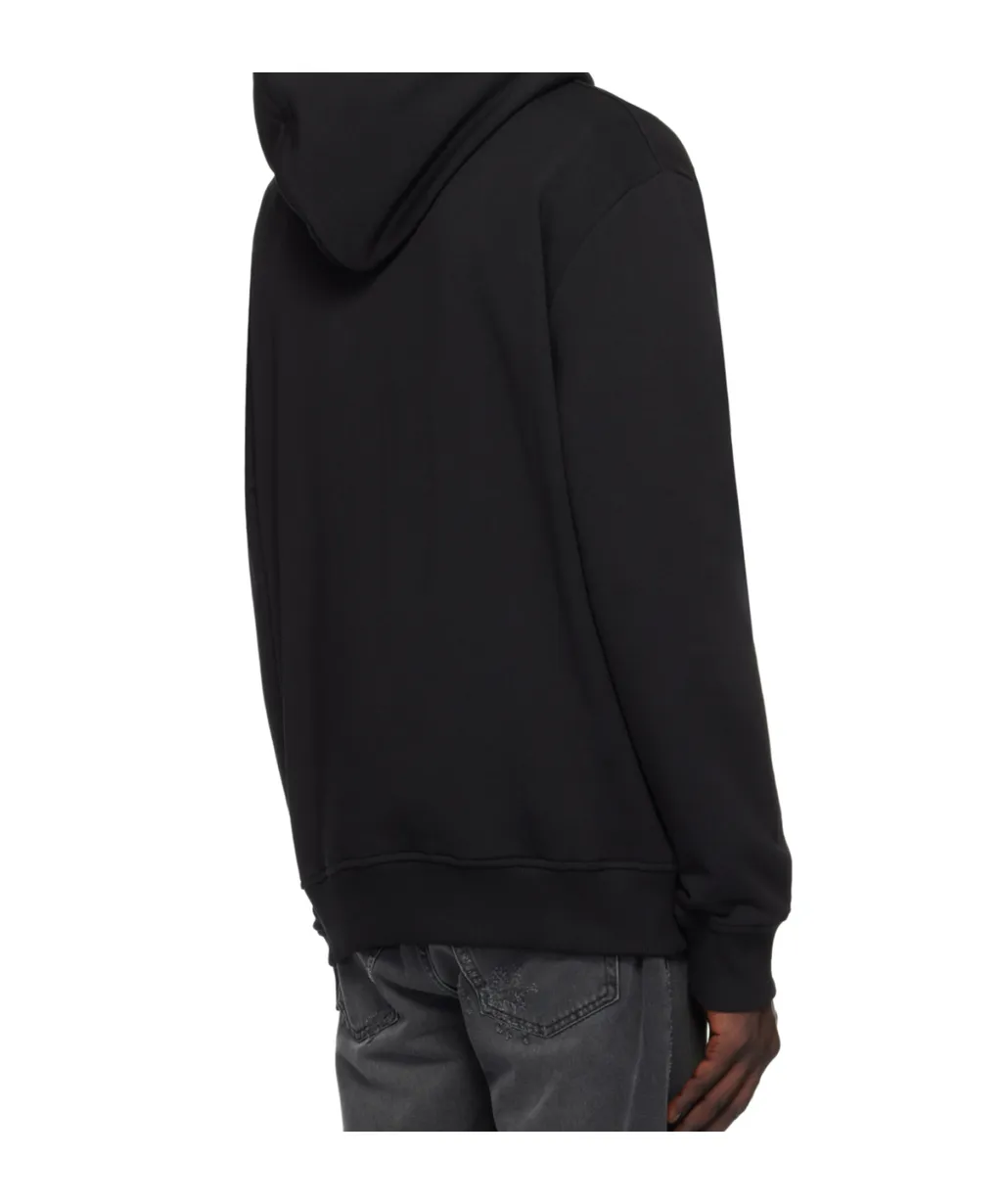 Logo Printed Drawstring Sweatshirt