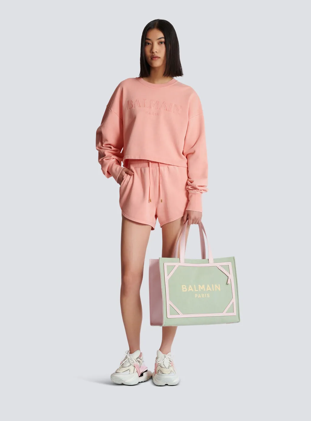 Logo Embroidered Vintage Sweatshirt