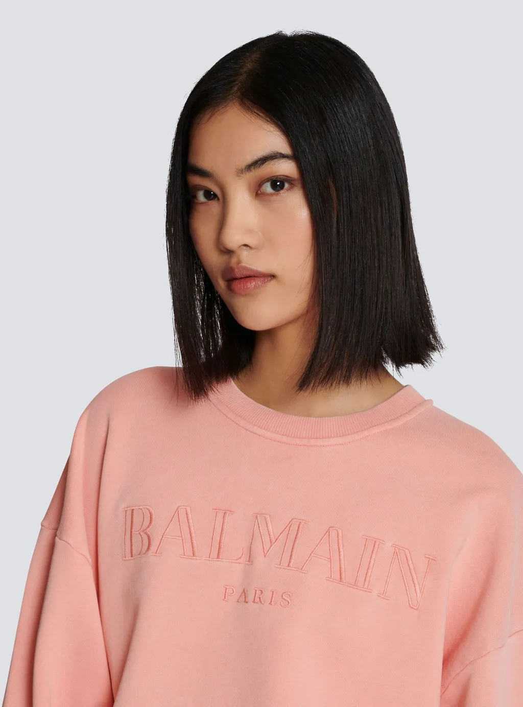Logo Embroidered Vintage Sweatshirt