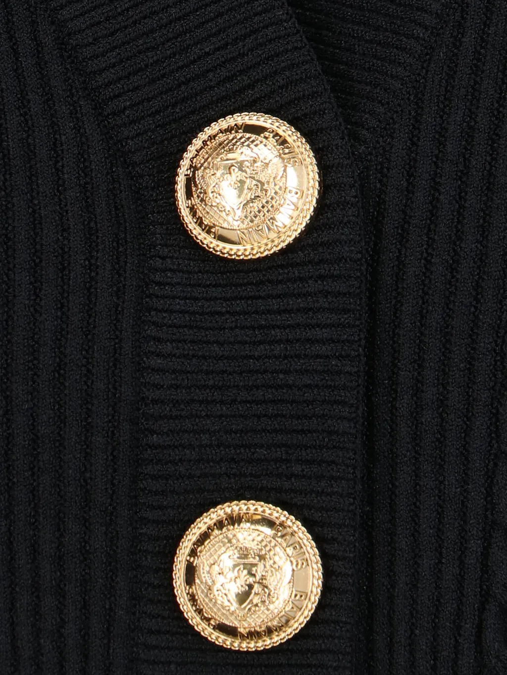V-Neck Long Sleeved Knitted Cardigan
