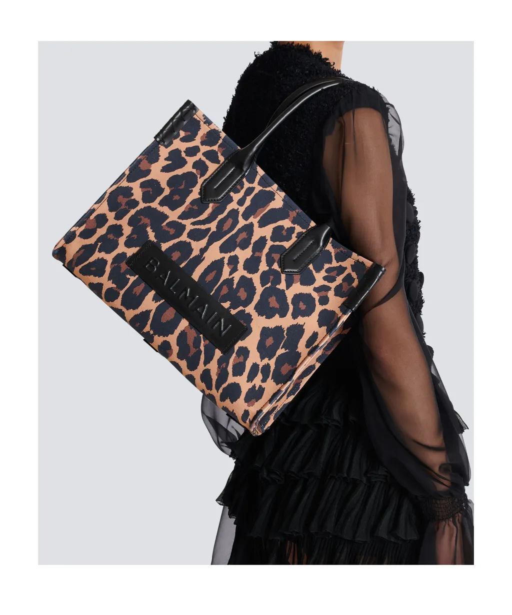B-Army 36 Leopard Print Tote Bag