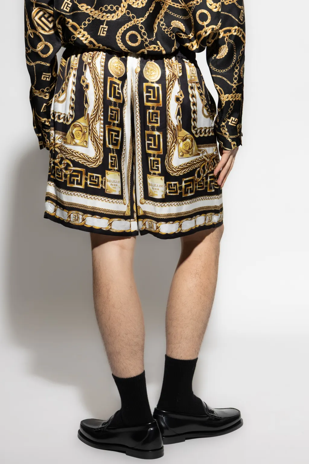Relaxed Fit Printed Shorts