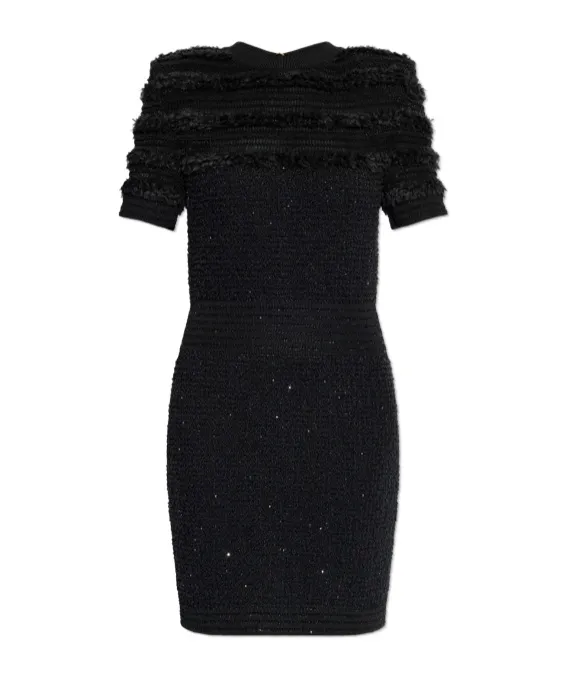 Shimmering Sequins Mini Dress