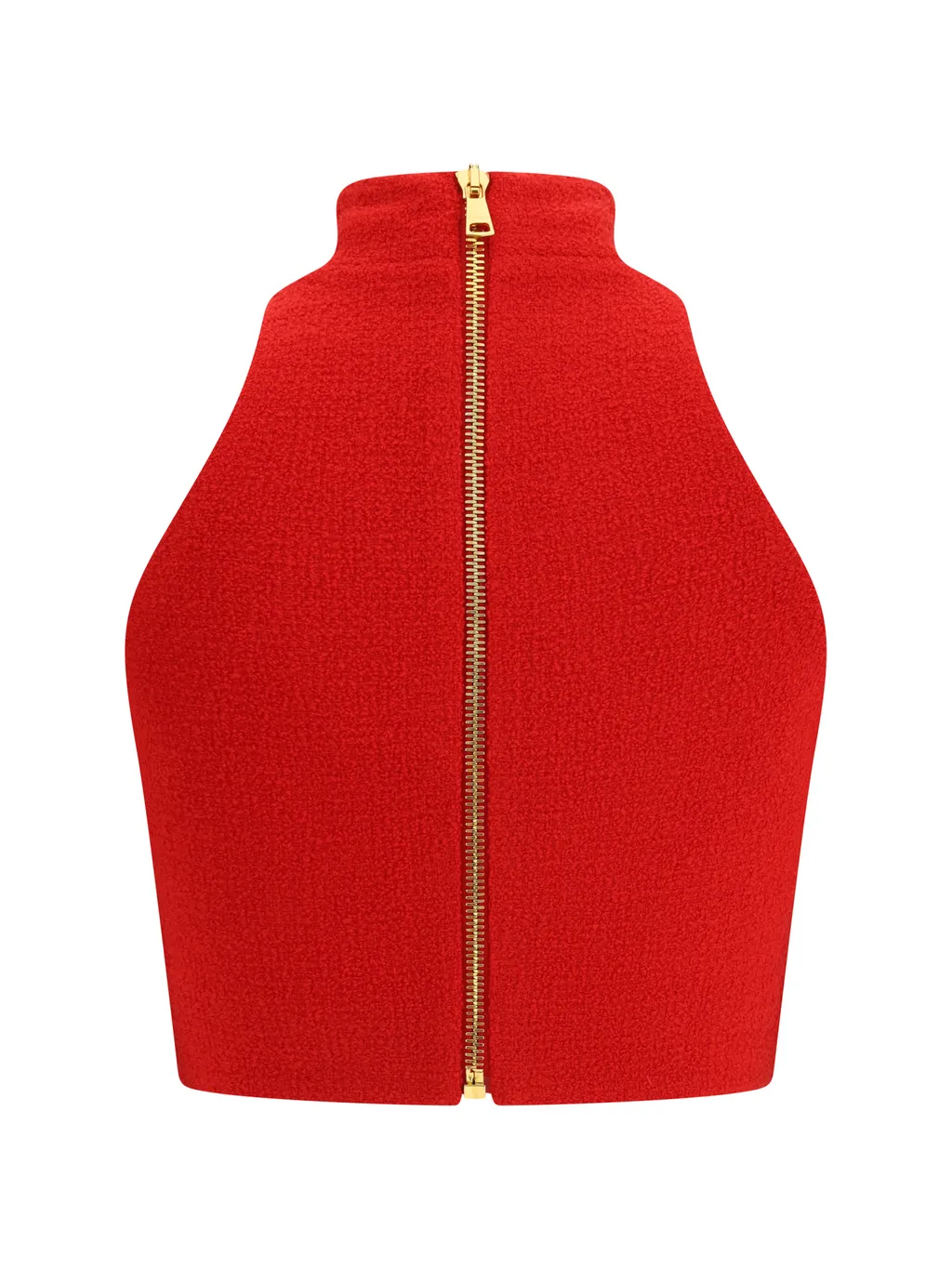 High Neck Crop Top