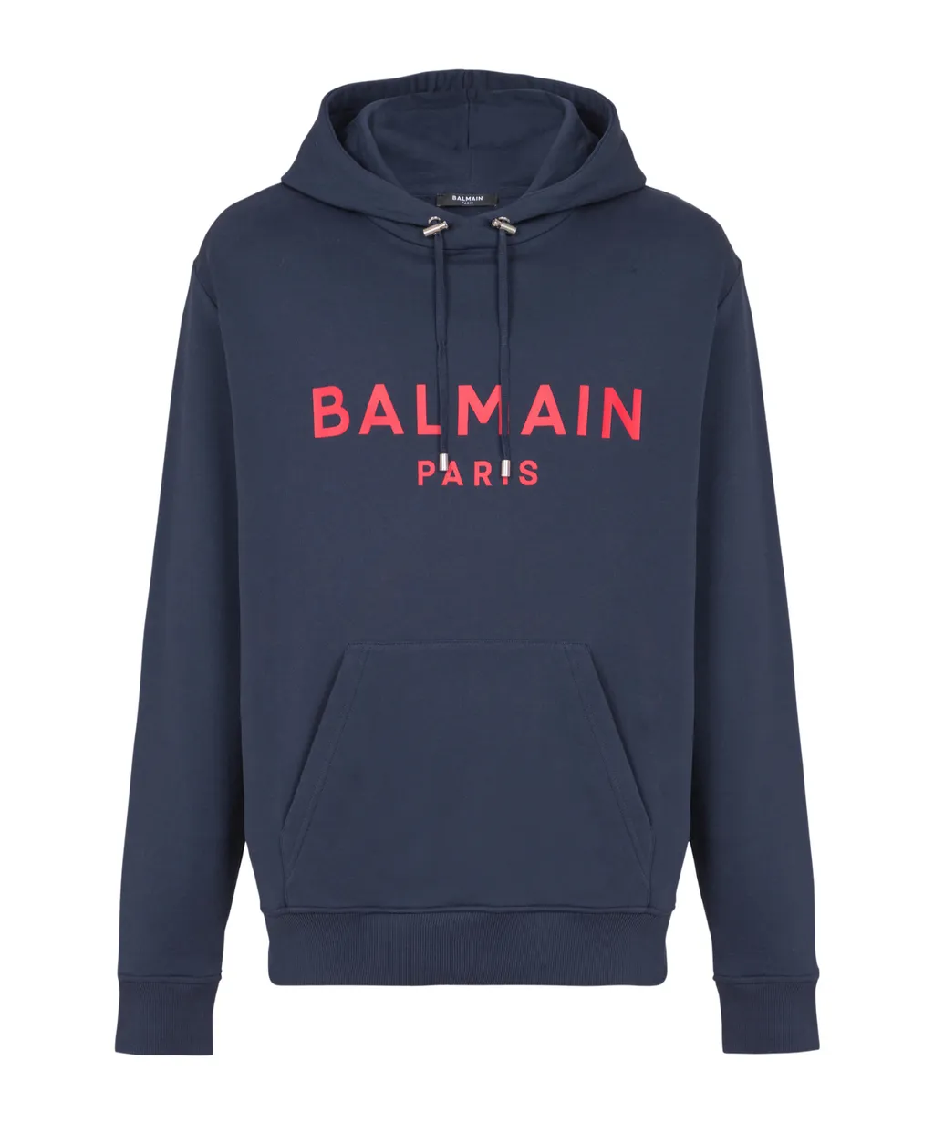 Printed Balmain Paris Hoodie