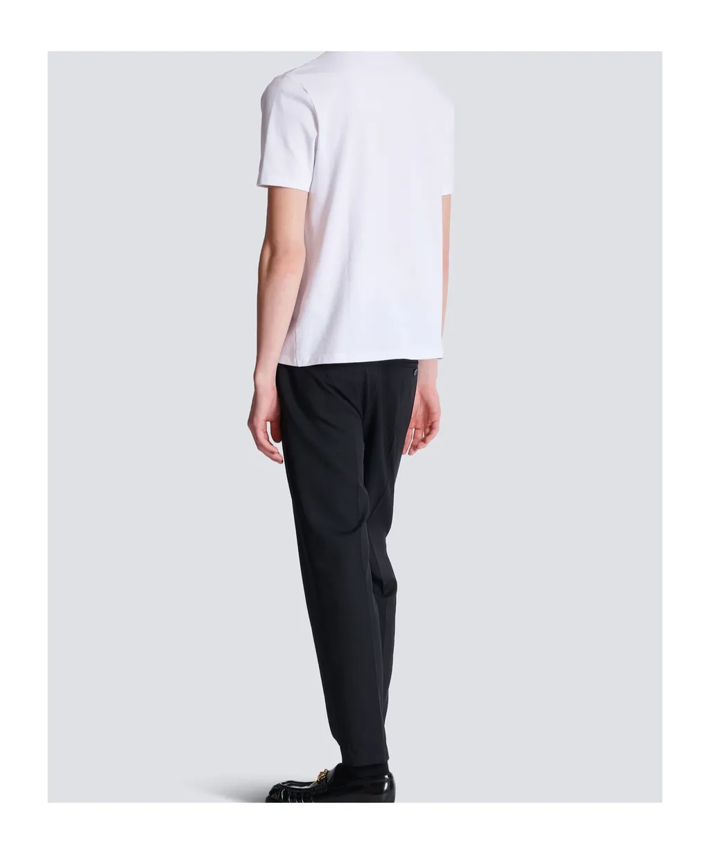 Cotton Polo Shirt With ÉCusson Print