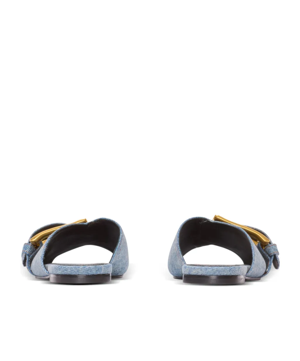 Anthem Flat Denim Sandals