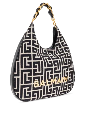 1945 Soft Hobo Large Monogrammed Jacquard Tote Bag