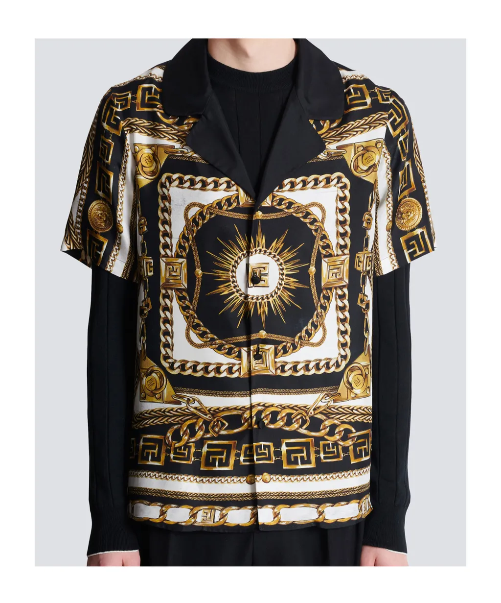 Printed Pyjama Shirt