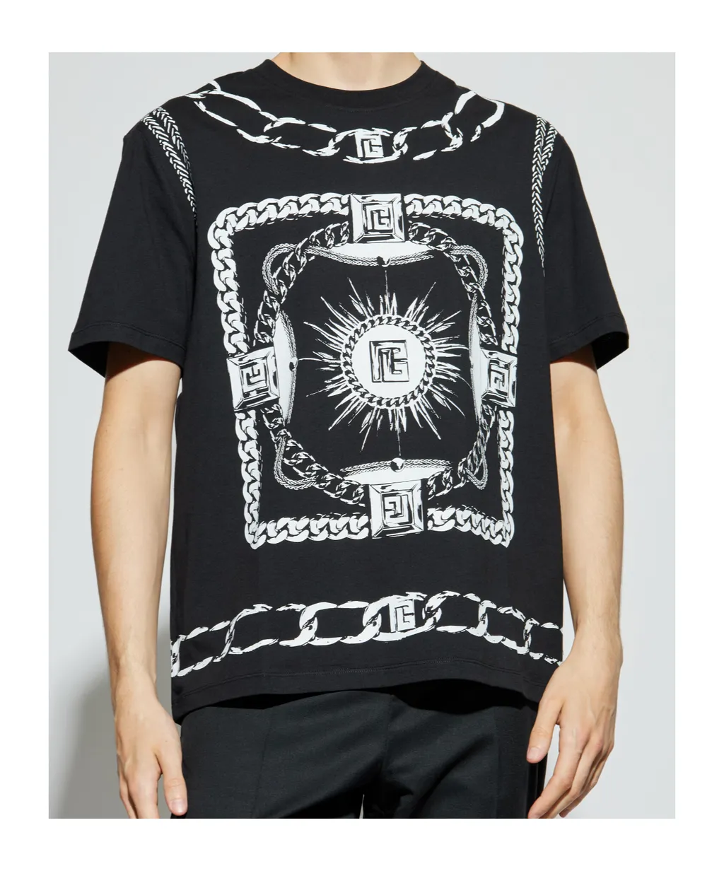 Foulard Printed Crewneck T-Shirt