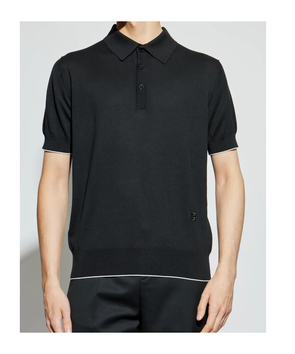 Logo Embroidered Polo Shirt